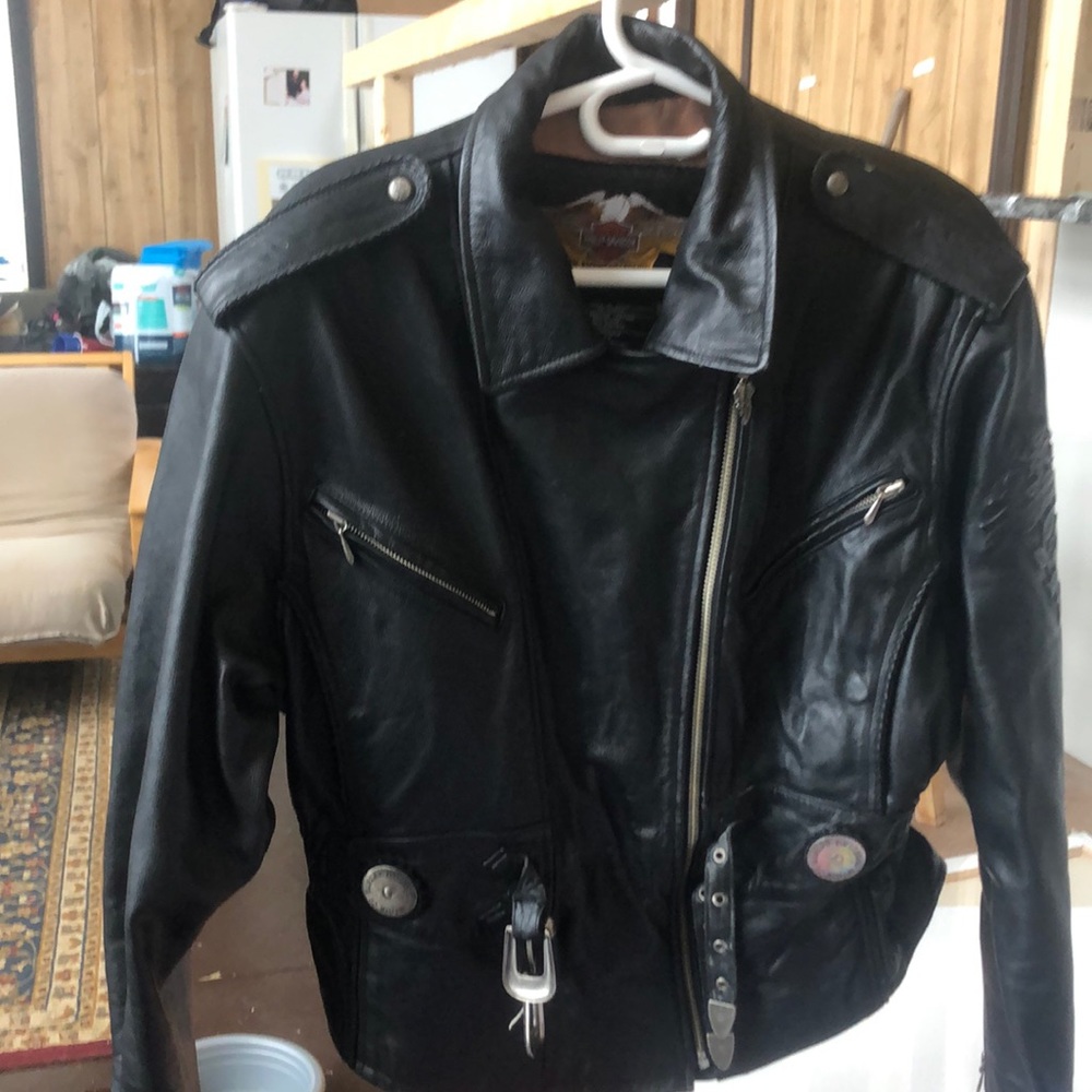 Woman's  Harley Davidson Leather Jacket